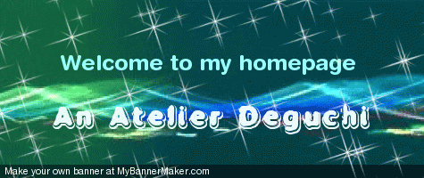 Welcome to my homepage. An Atelier Deguchi.